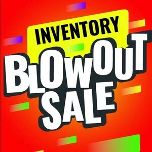 Everything in closet must go!